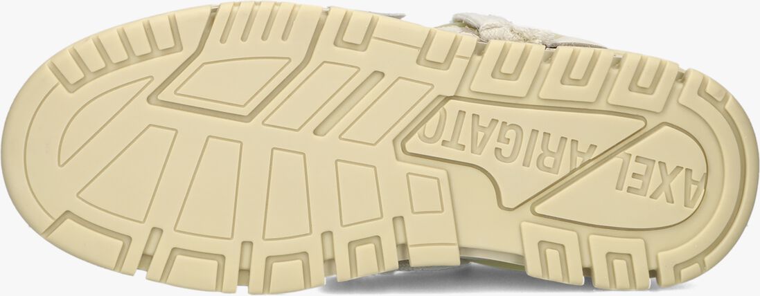 beige axel arigato lage sneakers area patchwork sneaker