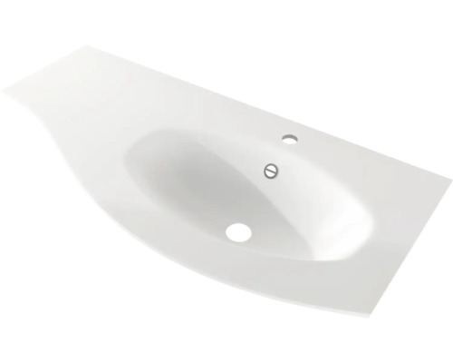 Baden Haus wastafelmeubel VAGUE 104 x 52 mm wit glanzend 50154