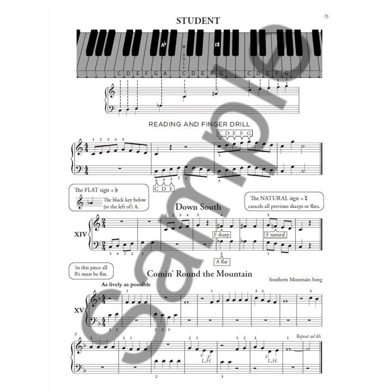 Willis Music - John Thompson's Adult Piano Course: book 1