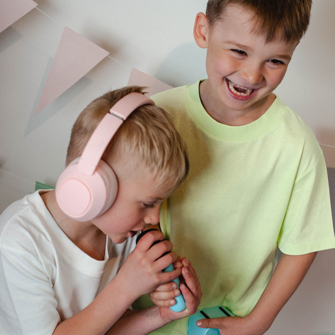 Lalarma draadloze noise cancelling kinderkoptelefoon - roze