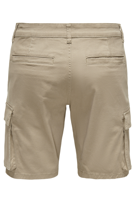 Only & Sons camel heren korte broek