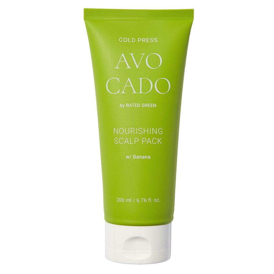 Rated Green Cold Press Avocado Nourishing Scalp Pack With Banana 200ml