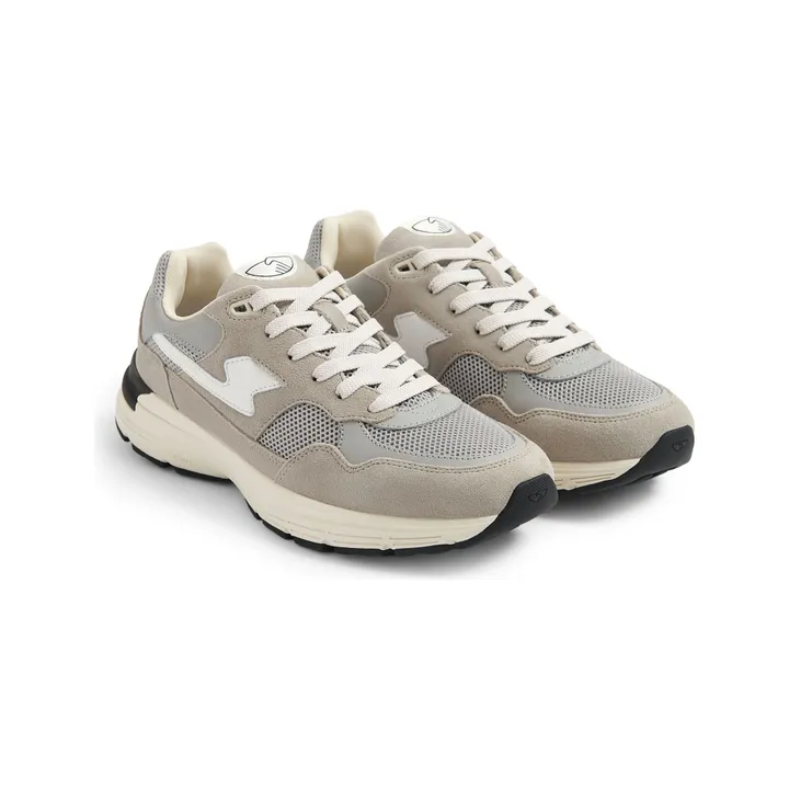 Stepney Workers Club Baskets Amiel S-Strike Suede Mix | Gris