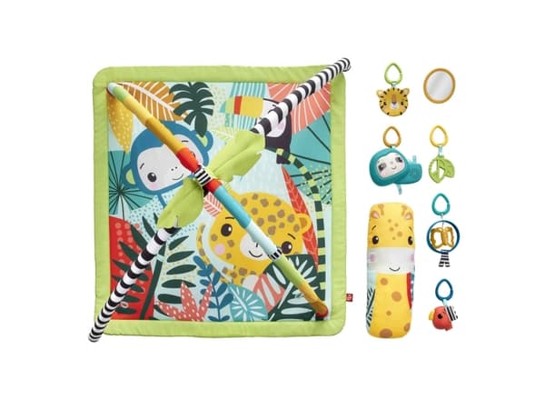 Fisher Price Utdanningsmatte 3in1 Tropisk skog HJW08