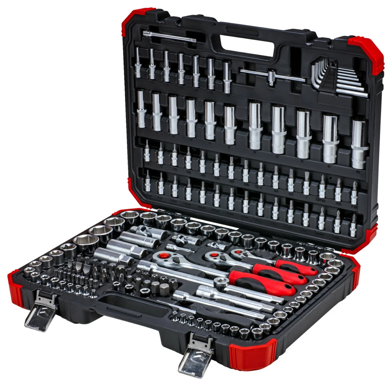 Gedore RED R45603172 172-delige Dopsleutelset 1/4”   3/8”   1/2