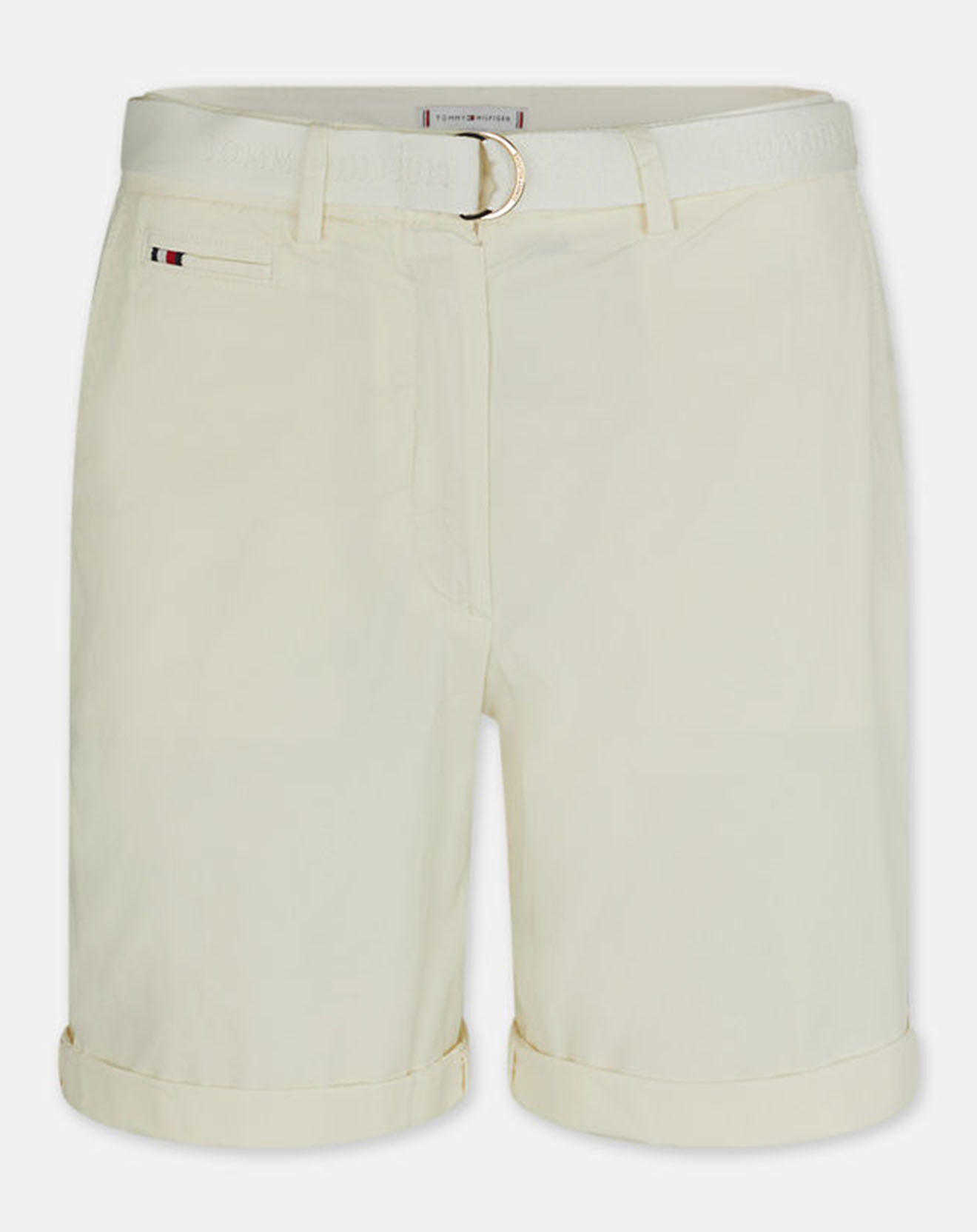 Tommy Hilfiger Short chino en Twill écru