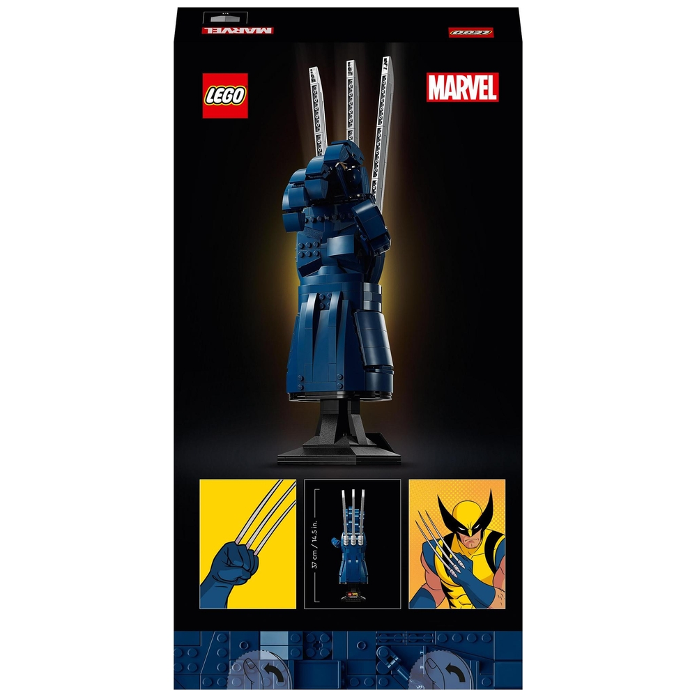 LEGO Marvel 76250 Wolverines Adamantium-Klingen Set