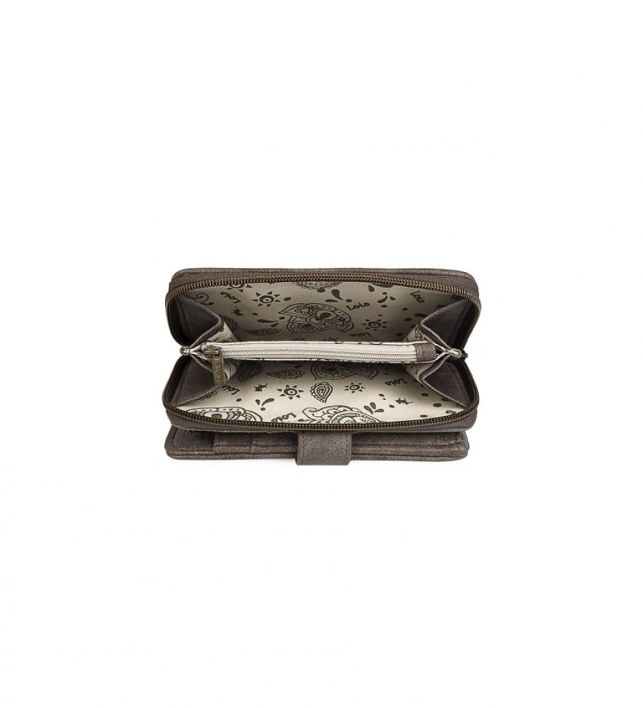 Bolsa Lois 304416 marrom -9x16x1cm-
