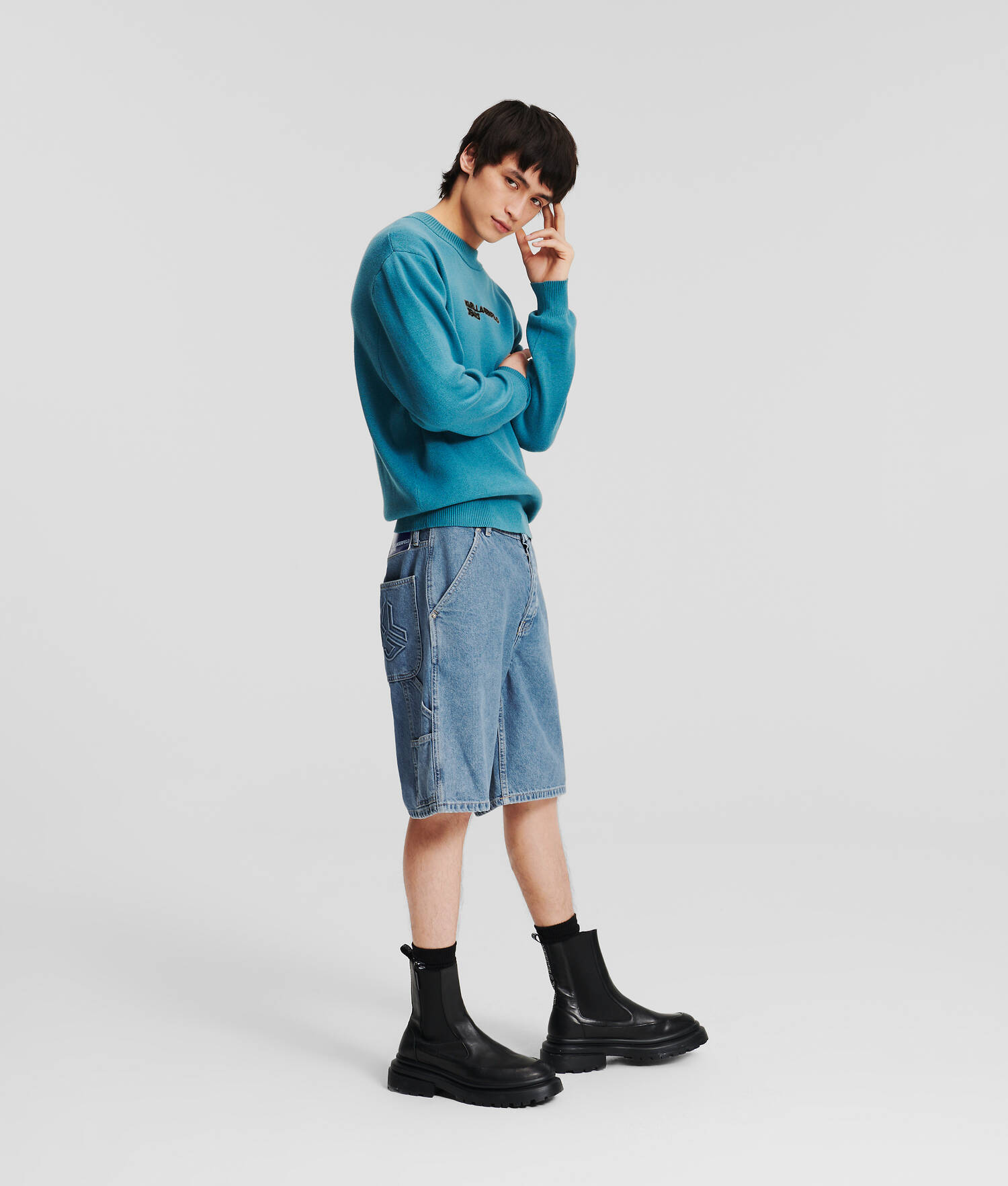 SHORT DÉCONTRACTÉ KLJ STYLE UTILITAIRE