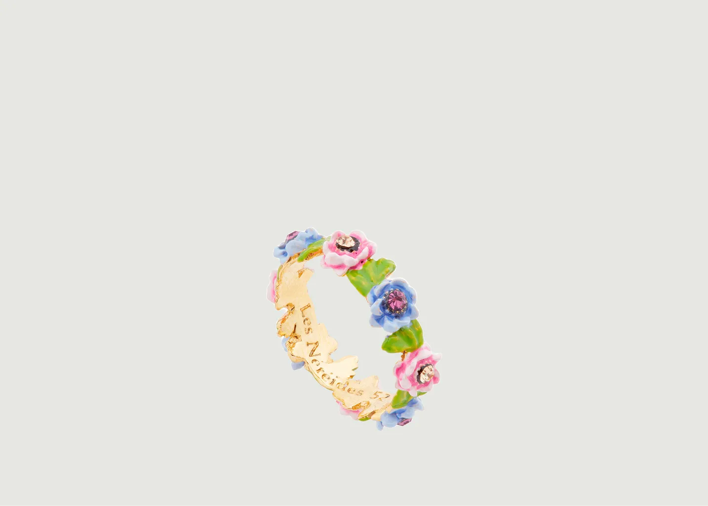 Bague couronne de fleurs Poème en Fleurs Les Néréides