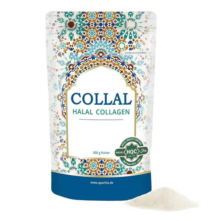Collal Halal-Collagen Doypack Pulver, 300 g
