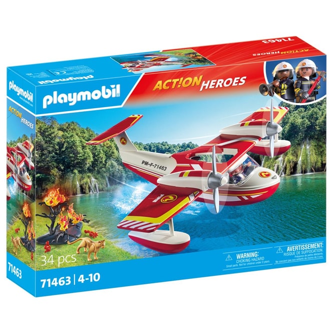 Playmobil® 71463 - Feuerwehrflugzeug mit Löschfunktion - Playmobil® Action Heroes