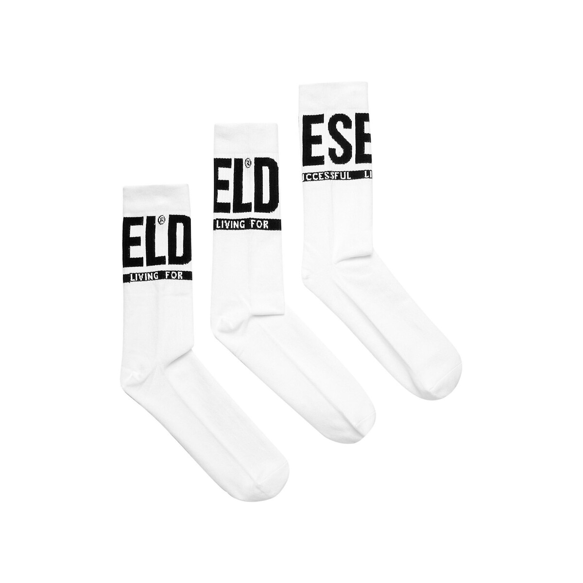 DIESEL<br>Conjunto de 3 pares de meias