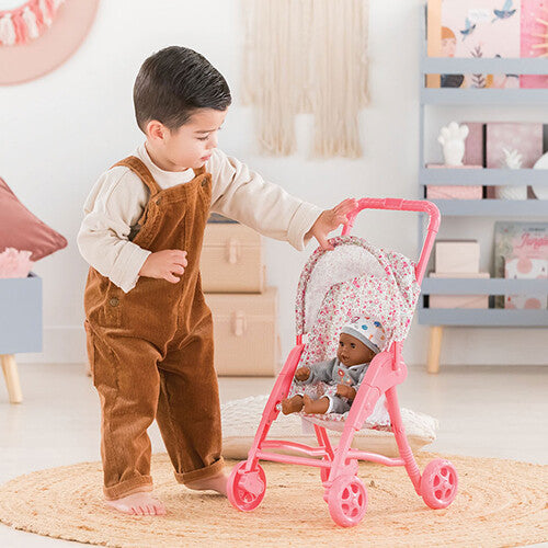 Corolle poppenbuggy voor babypop - floral - 30 cm
