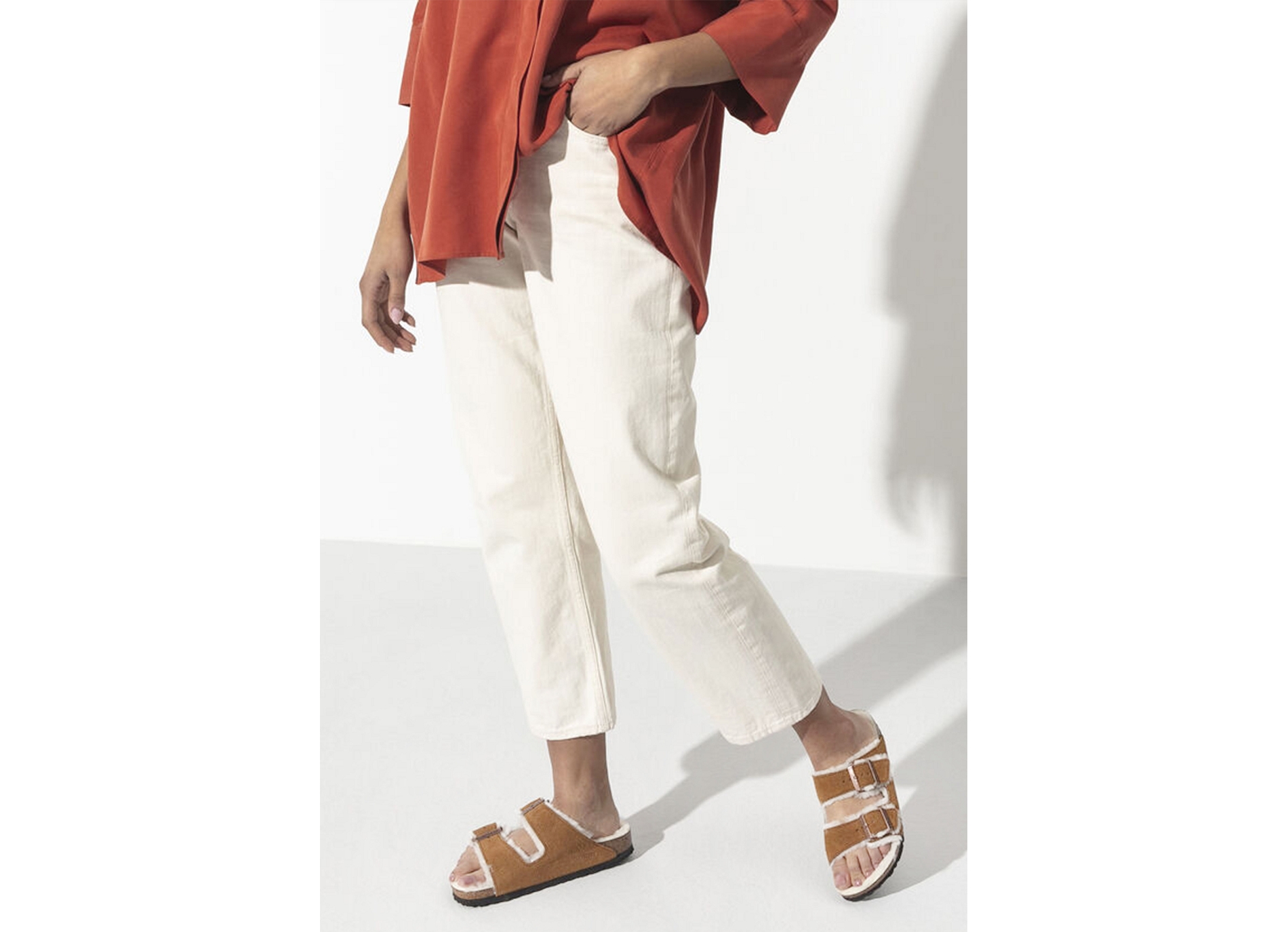 Arizona shearling camel