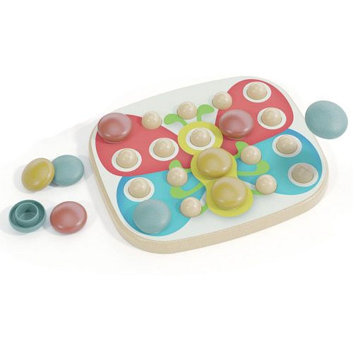 Quercetti playbio mozaïekpuzzel fantacolor baby - 22st