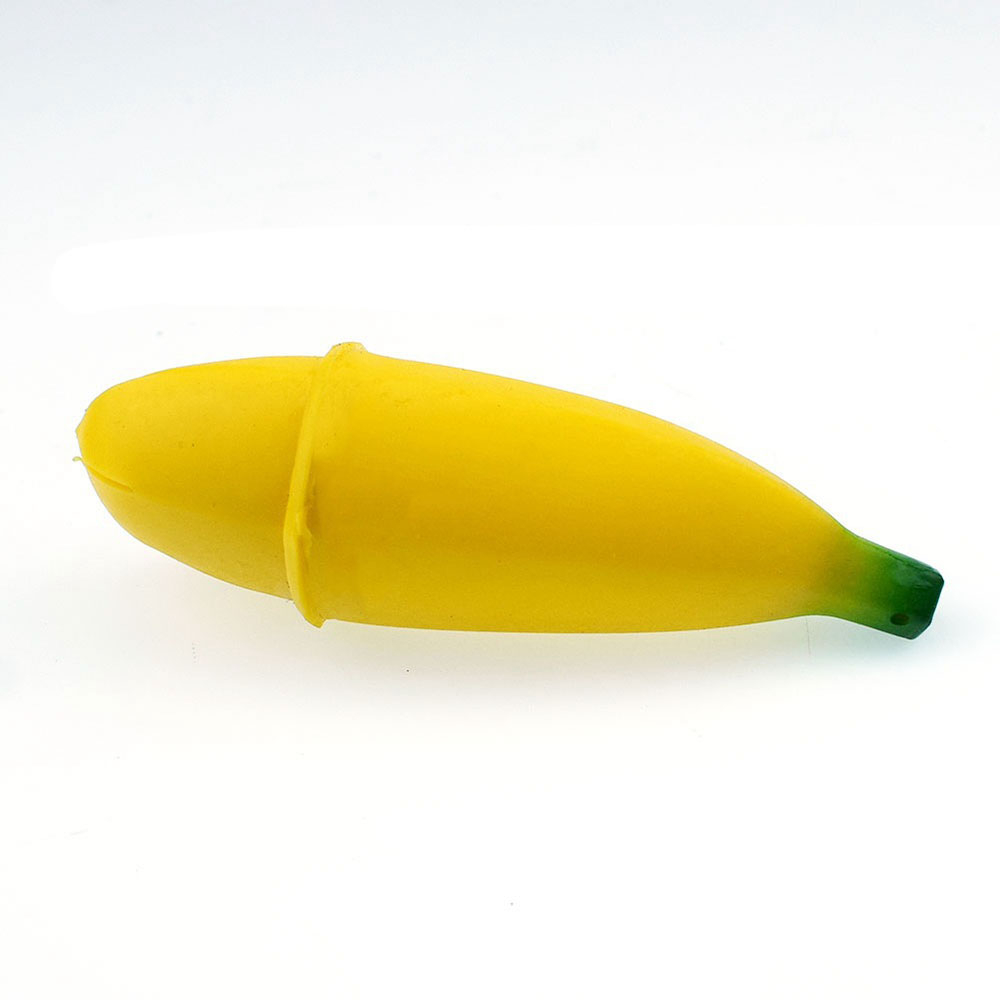 Anti Stress Silikon Knautsch Spielzeug Fidget Spiel - Banane