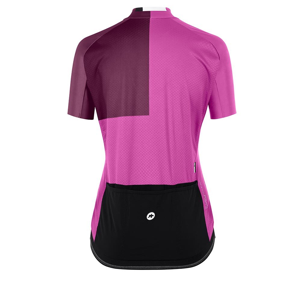 Assos UMA GT C2 EVO Stahlstern Fietsshirt Korte Mouwen Paars Dames