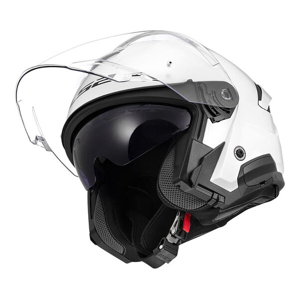 LS2 - Casque OF618 Verso II Solid Blanc brillant