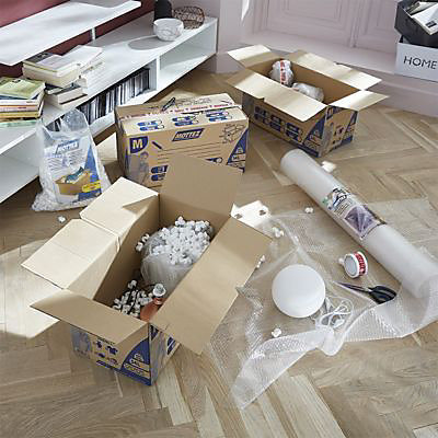 Chips de calage blanc Mottez en sac de 20 l
