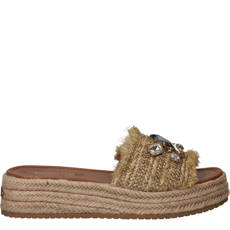 Tamaris Slippers Beige Dames