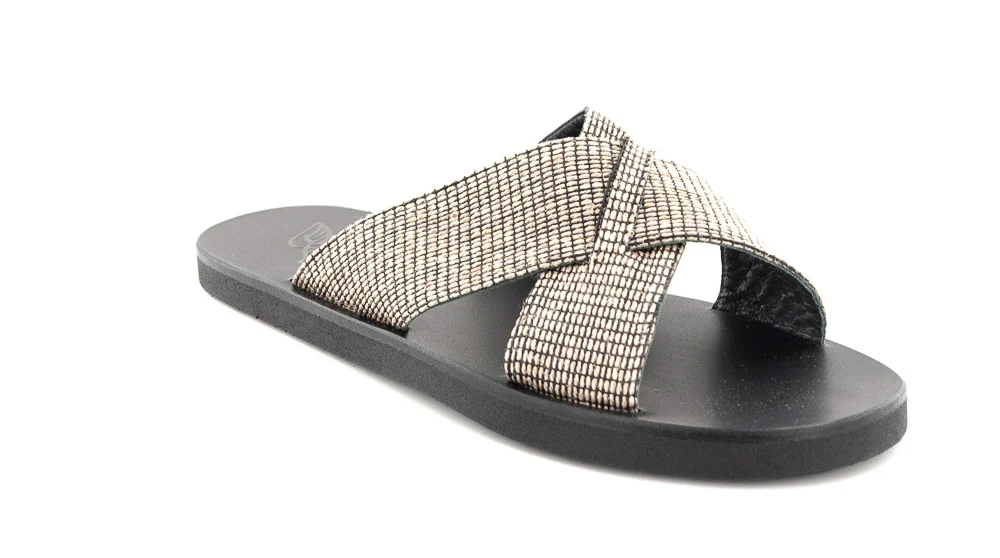 ANCIENT GREEK SANDAL - SAND BIOS BLACK