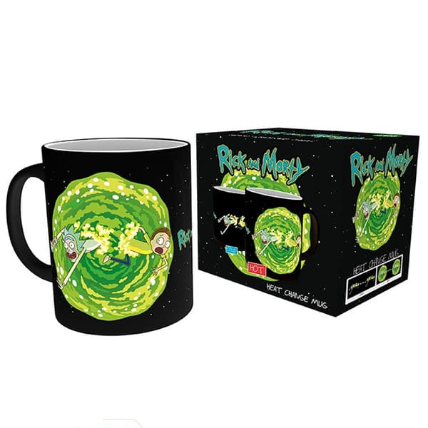 Rick og Morty Fargeskiftende Krus