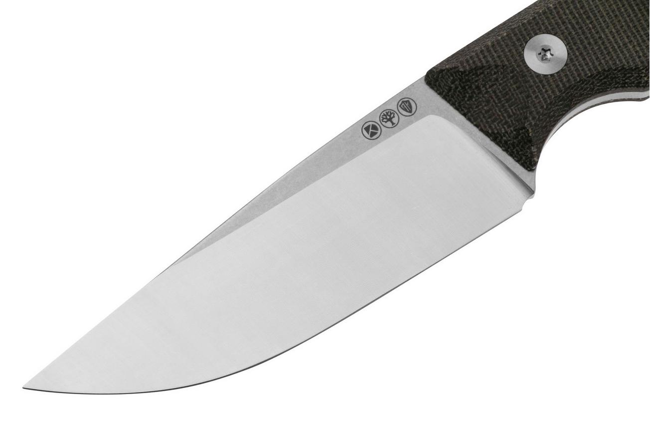 Böker Daily Knives AK4 121511 Green Micarta, vaststaand mes, Alex Kremer design