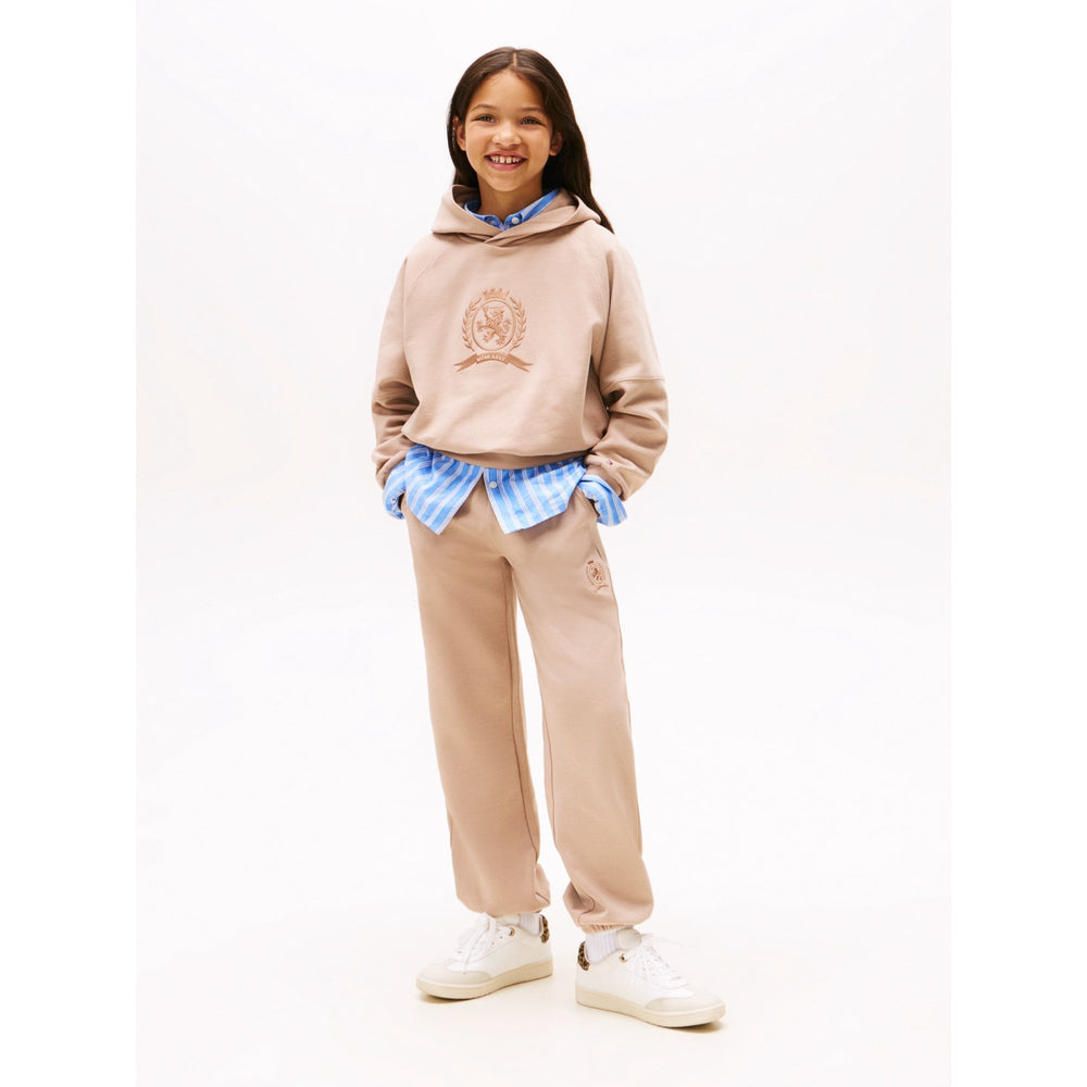 Køb Tommy Hilfiger Malted Milk Tonal Crest Sweatpants
