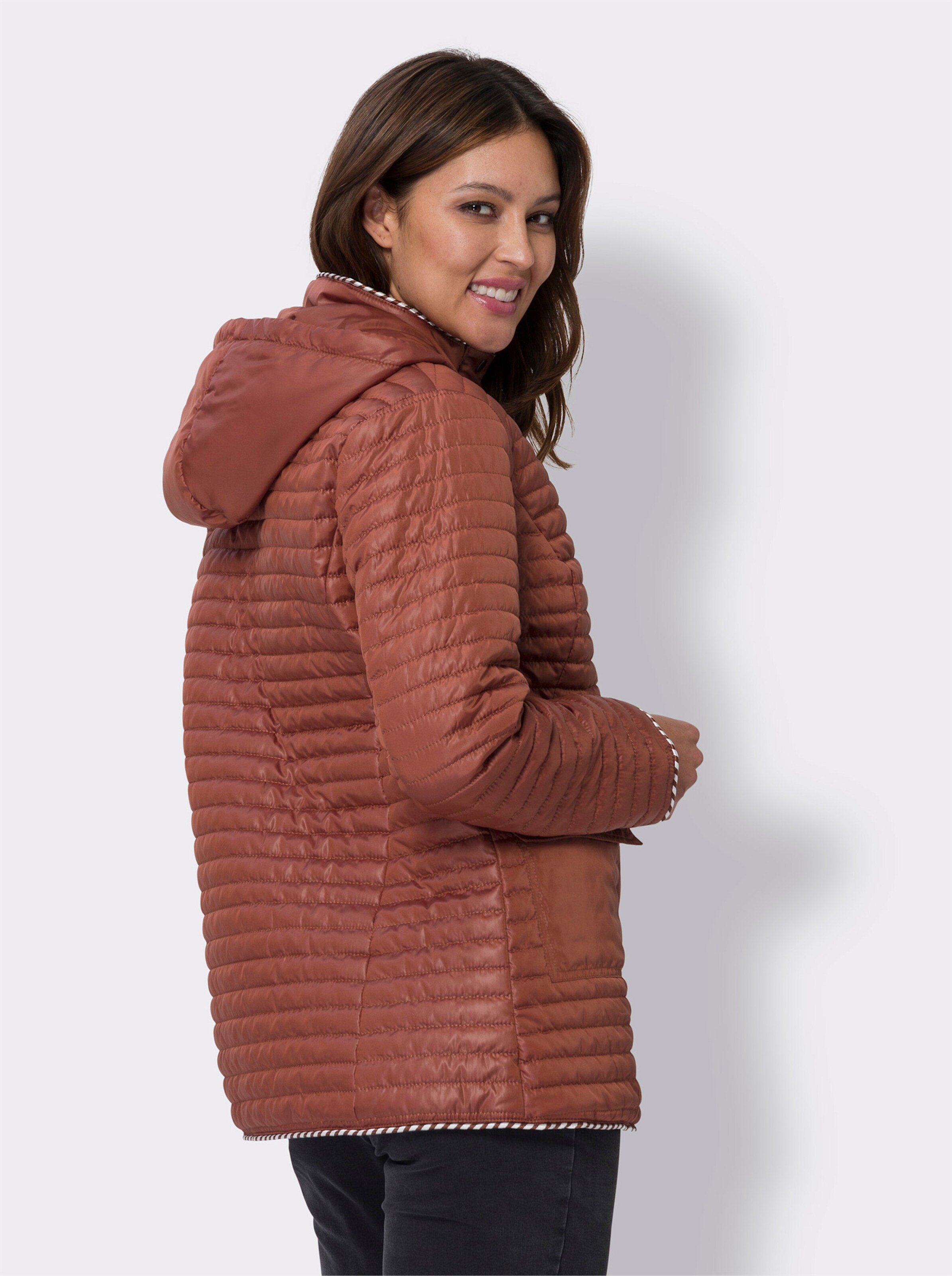 Steppjacke gefüttert und wattiert