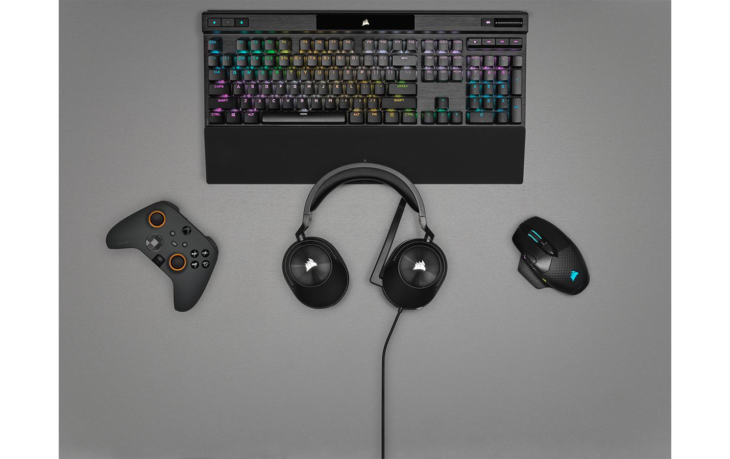 Headset HS55 Surround SchwarzGaming Headset mit Surround Sound