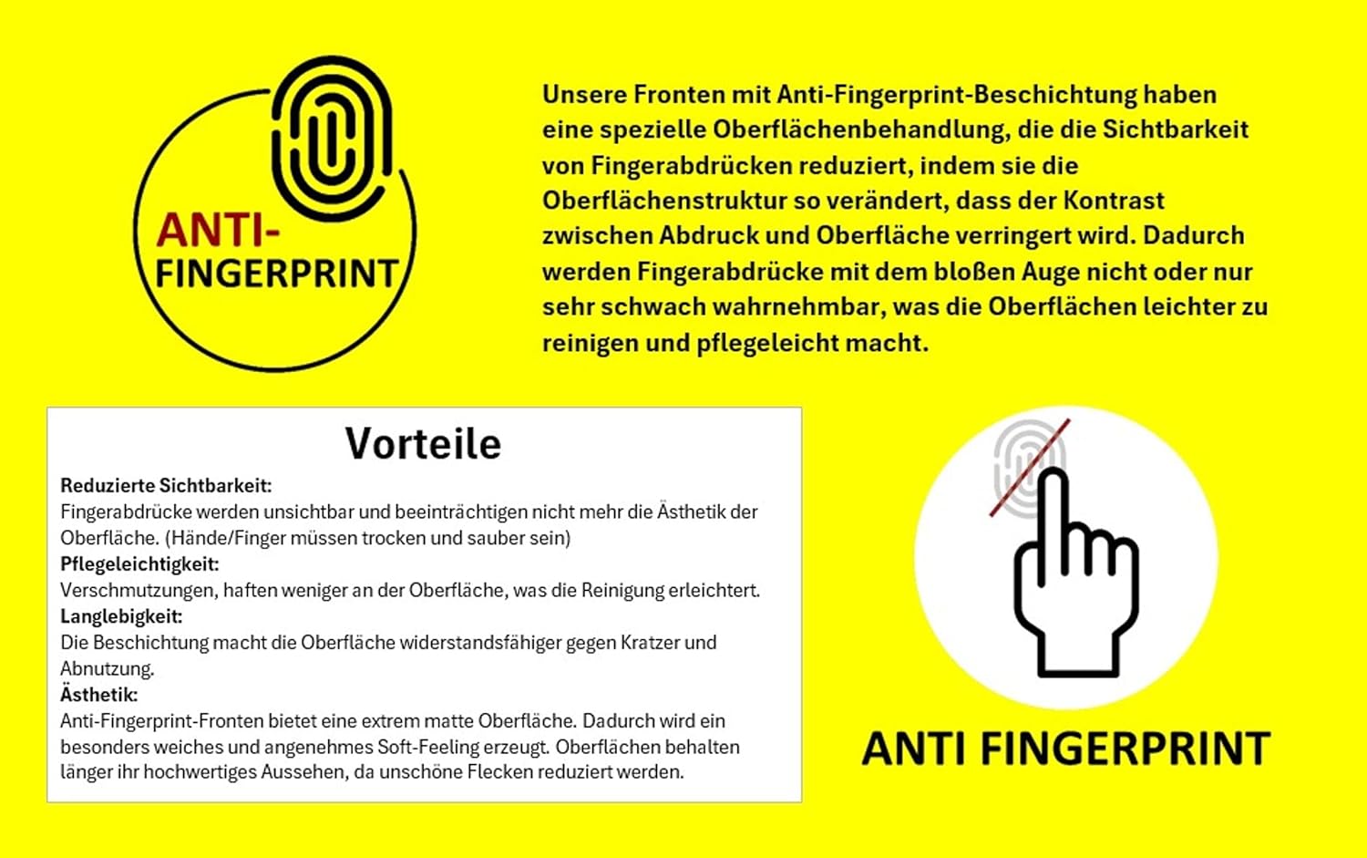 Kuechen-preisbombe Winkelküche ARIA K-BL Ecke 2-250 x 270 cm Anti Fingerprint Küchenzeile Küchenblock Singleküche Einbauküche Küche Eckküche