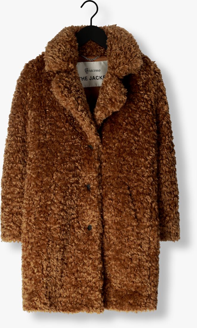 GIACOMO THE JACKET camel giacomo the jacket faux fur jas 6612775