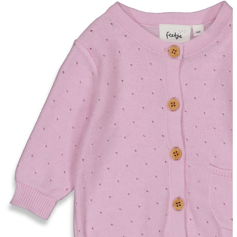 Feetje Strickjacke Cotton Candy Lila