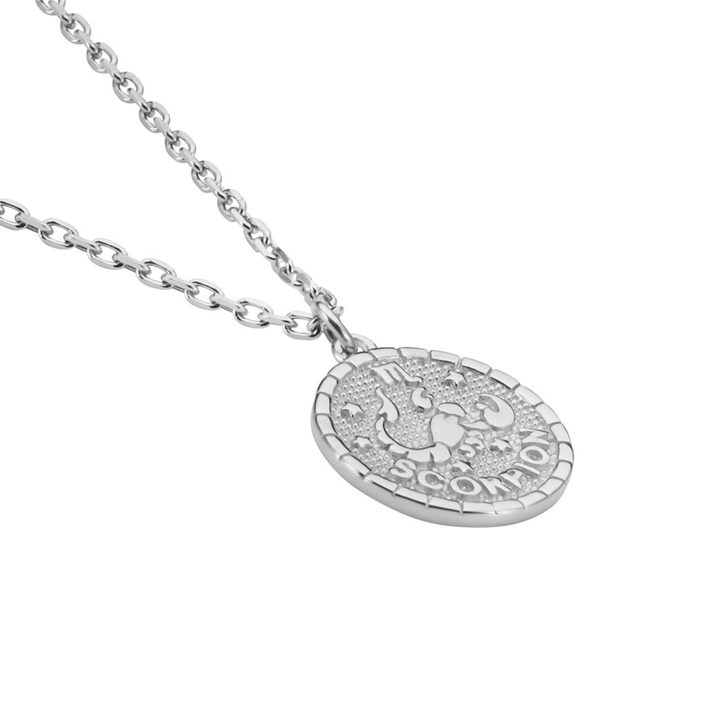 Collier Argent Blanc Hosni