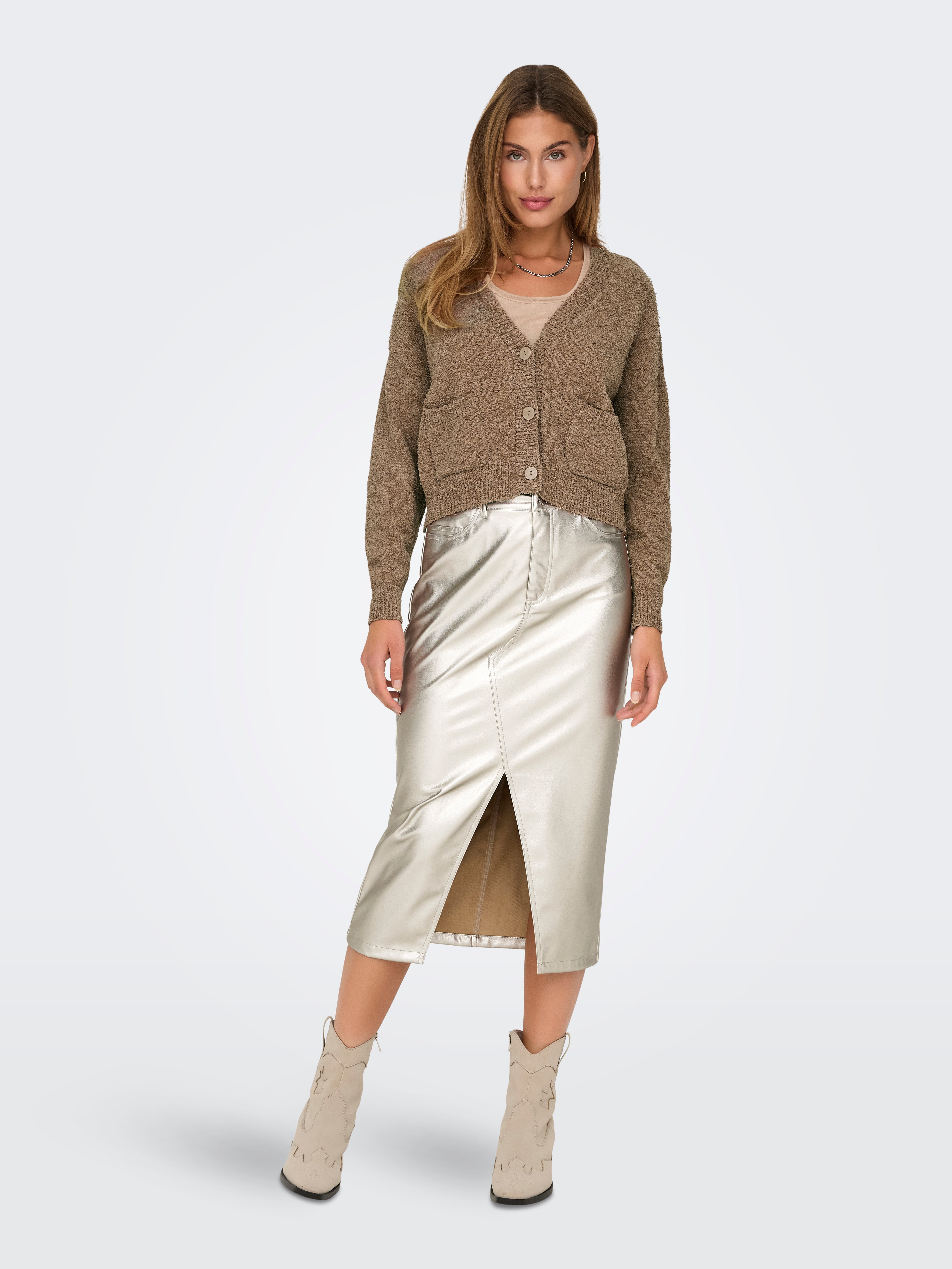 ONLTERESA Strickjacke Macchiato