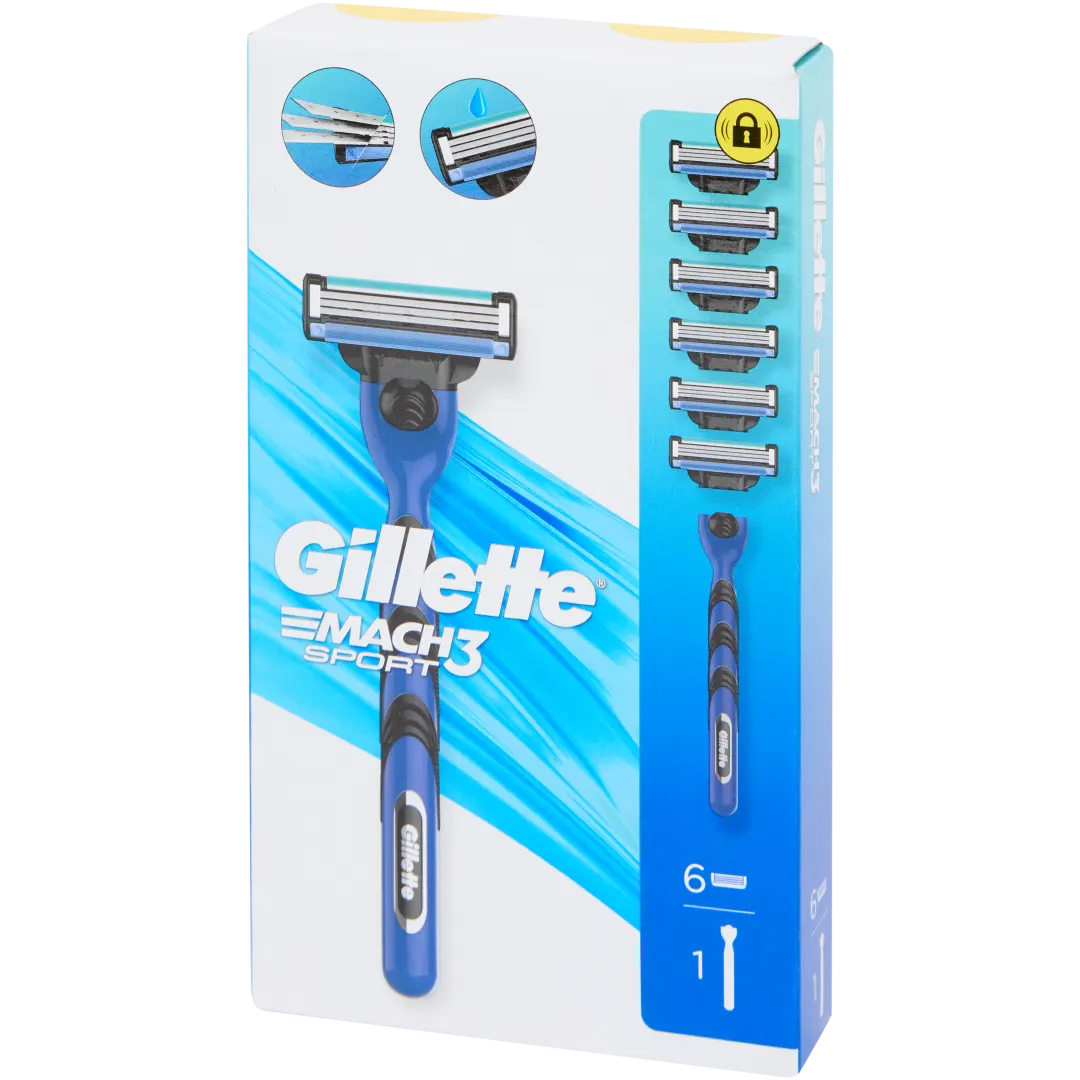Gillette Mach3 scheermes 7-delig