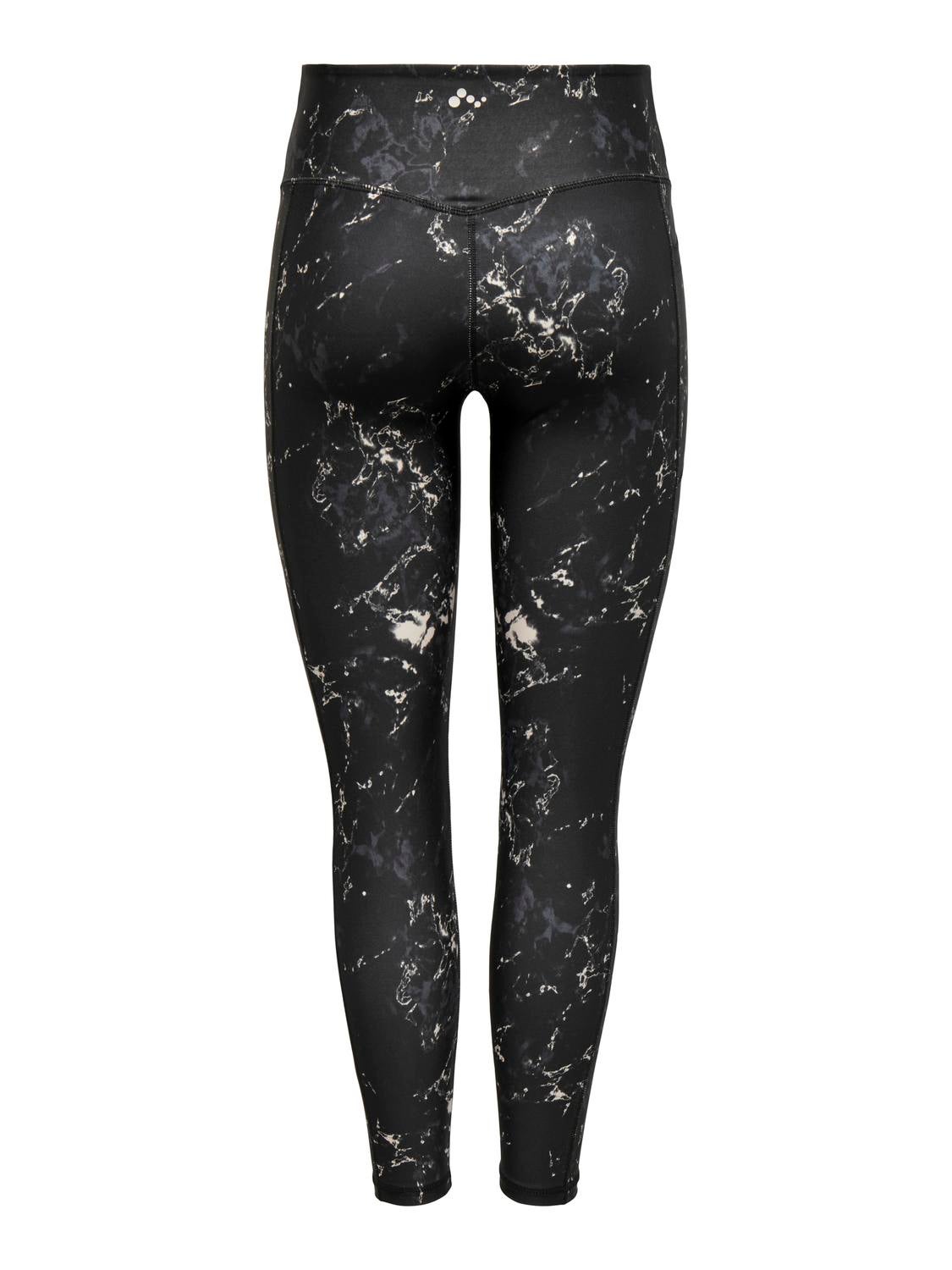 ONPRYA-2-SPACE Hohe Taille Enger Schnitt Sportleggings Black