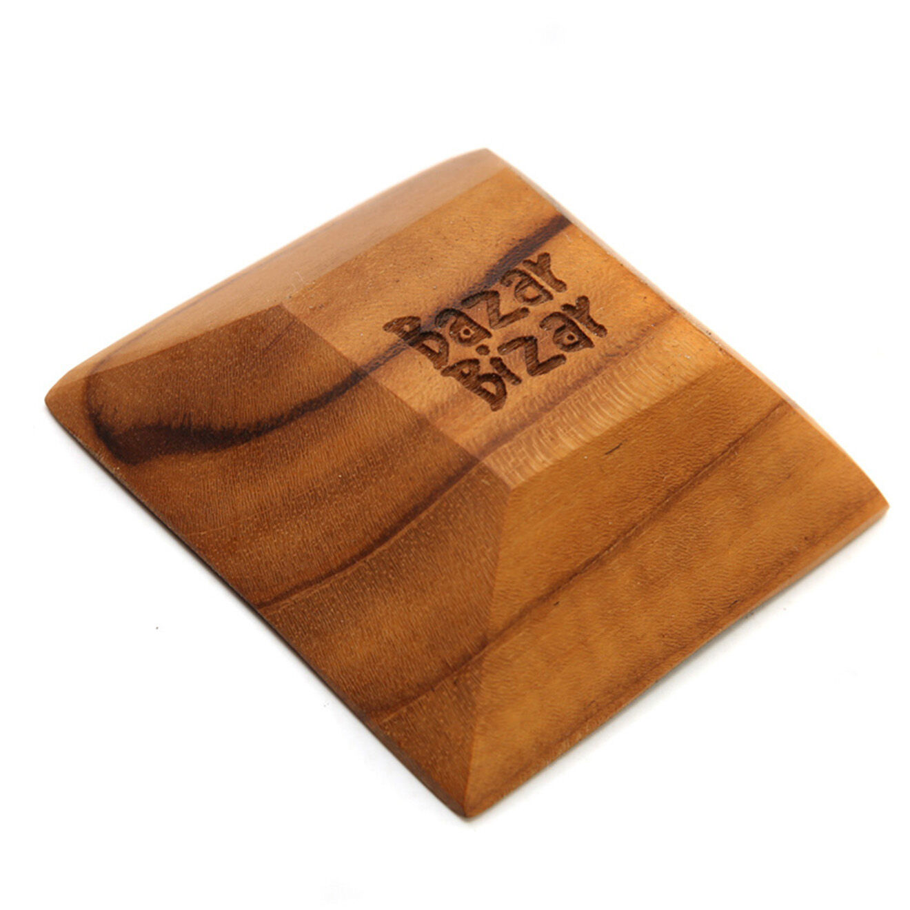 Bazar Bizar Bol carré en teck naturel -  6x6x2 cm
