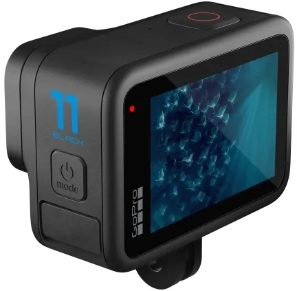 GoPro® | HERO11 Black - Action-kamera - 27 MP - 5.3K / 60 fps - 27 MP - trådløst netværk - undervands op til 10 m - sort
