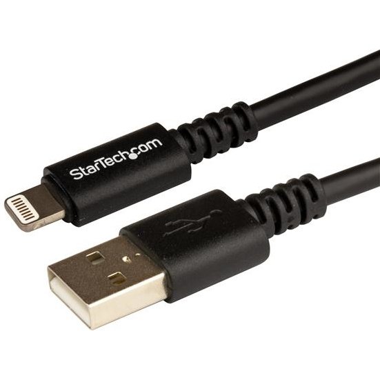 StarTech.com Câble Apple Lightning vers USB pour iPhone, iPod, iPad - 3 m Noir