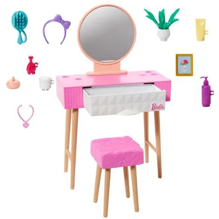 Barbie Zubehörset, 1 Set, 3-fach sortiert