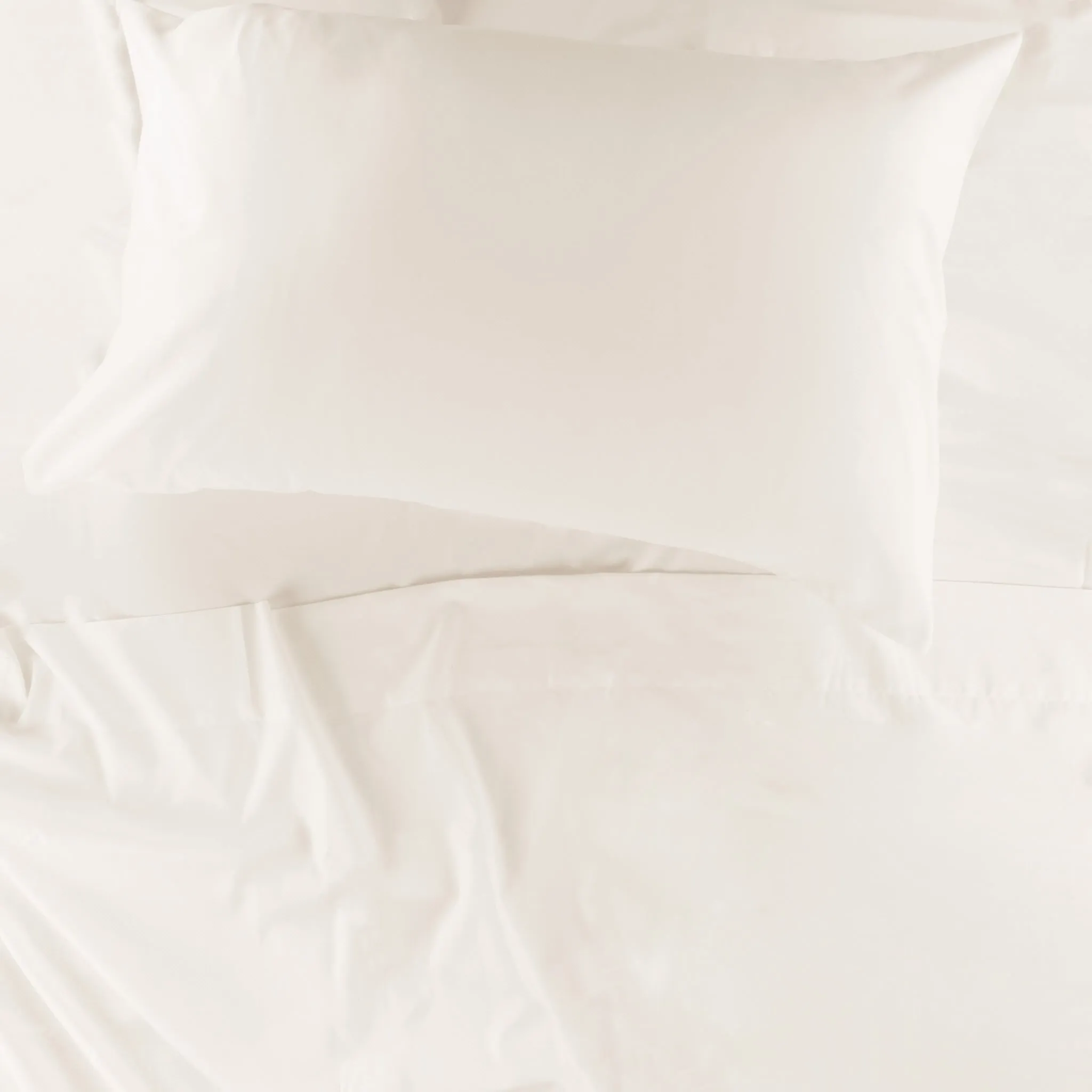 Origami Maison Ensemble Draps Lit Simple - Ivoire