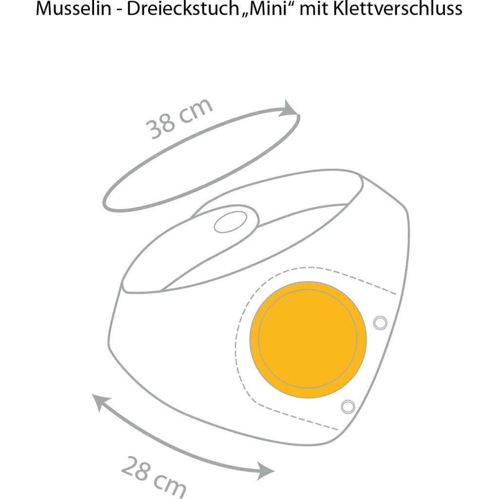LöwenkindLöwenkind   Musselin Halstuch Mini pistazie