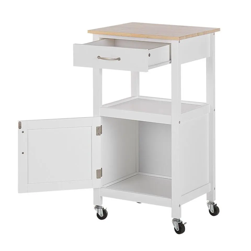SIENA - Keukentrolley - Wit - MDF