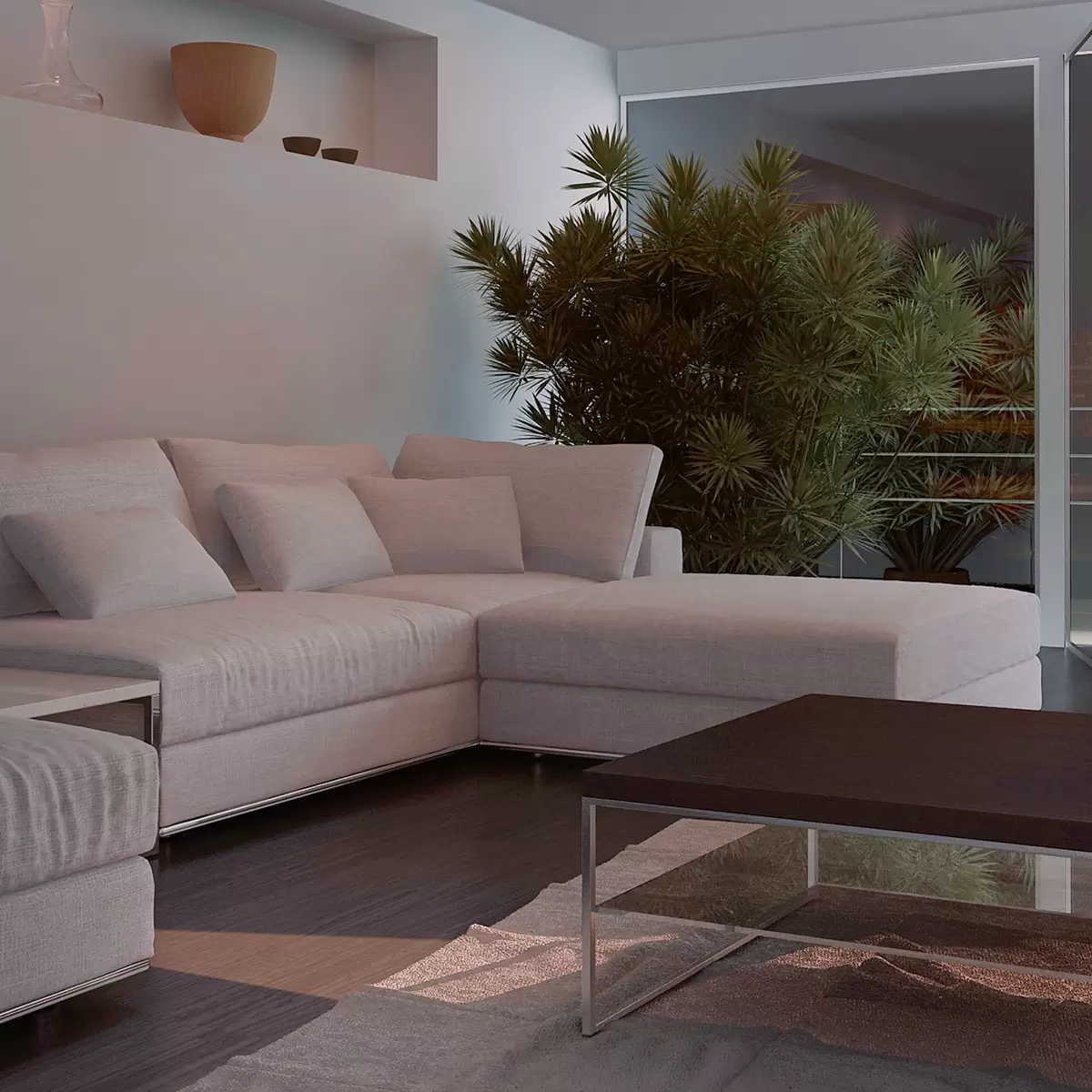 LEd-Deckenleuchte Nagano weiss