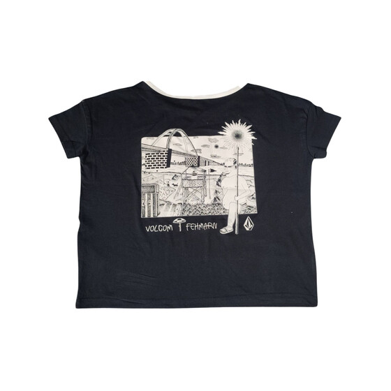 Volcom Destination Fehmarn T-Shirt Black Women 2022