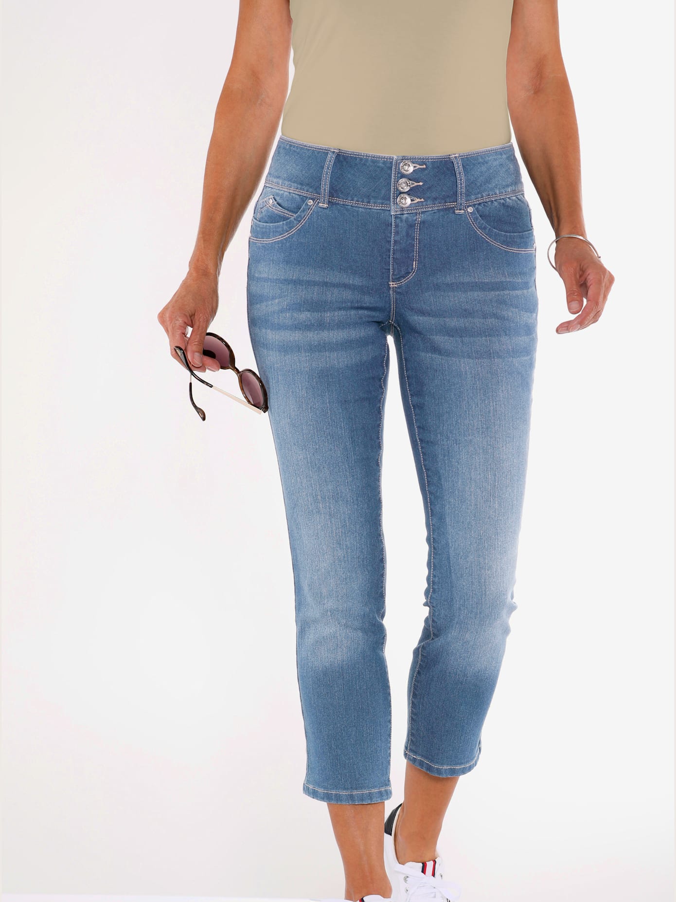 Jean 7/8 qualité coton