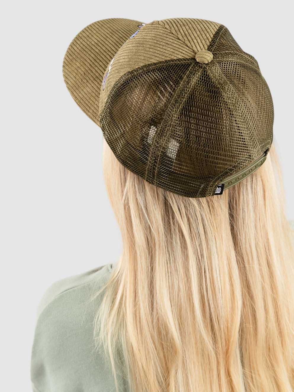 A.LAB Florens Cord Trucker Cap mermaid