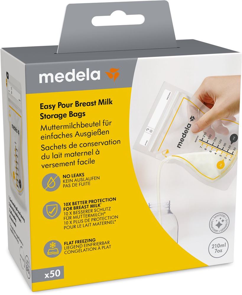 MEDELA Easy Pour Muttermilchbeutel 50 Stk